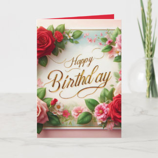 happy birthday card