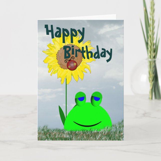 Happy Birthday Card (Front)