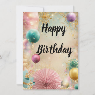Happy Birthday card