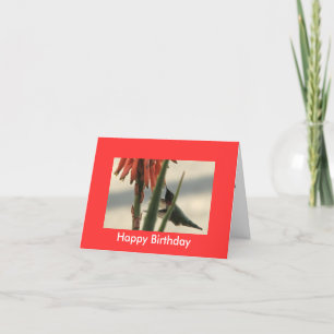 "Happy Birthday" Card
