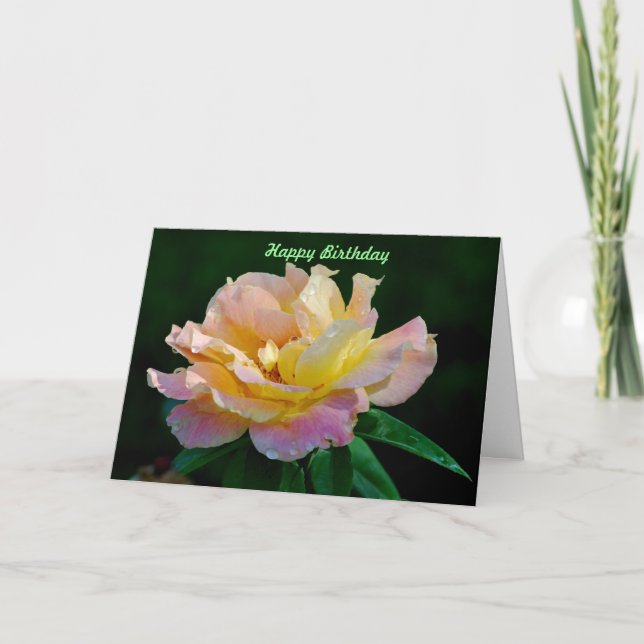 Happy Birthday Card (Front)