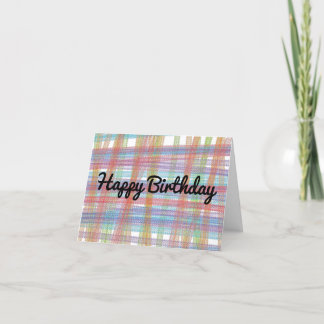 Happy birthday card