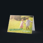 Happy Birthday! Card<br><div class="desc">Showcase your favourite photo with this joyous birthday greeting card from PiPo Press.  Customise it for Mum,  Dad,  Nana,  Pop,  Child,  Friend,  Aunt or any beloved special someone.</div>