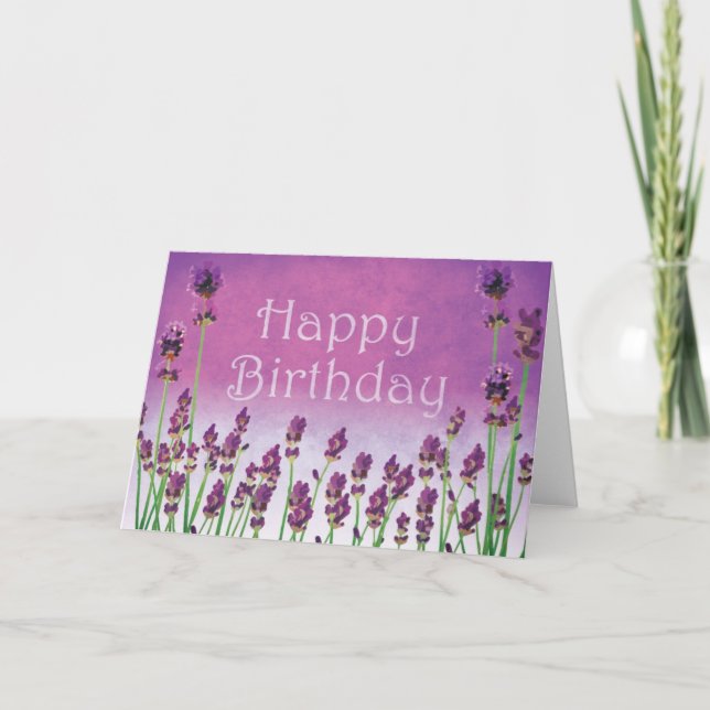 Happy Birthday Card (Front)