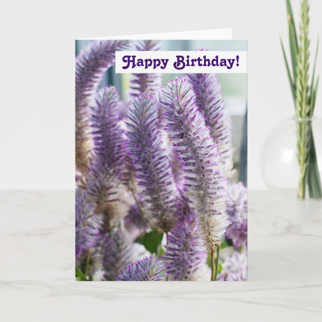 Happy Birthday Card (Front)