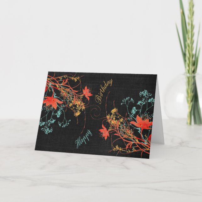 Happy Birthday Card (Front)