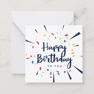 Happy Birthday Card