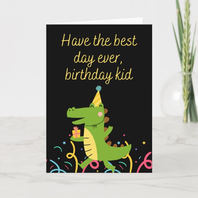 Happy Birthday Card (Front)