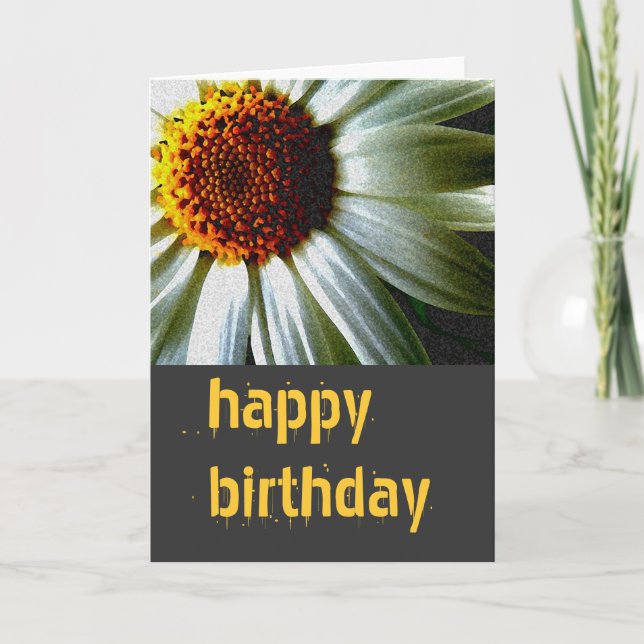 Happy Birthday Card (Front)