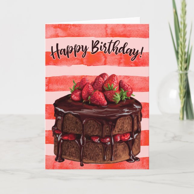 Happy Birthday Card (Front)