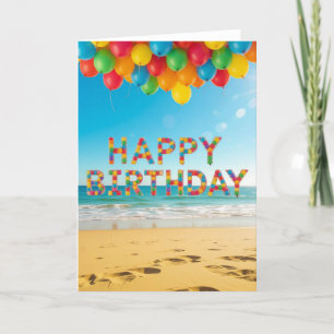 Happy Birthday card, Birthday Card, handmade Holiday Card
