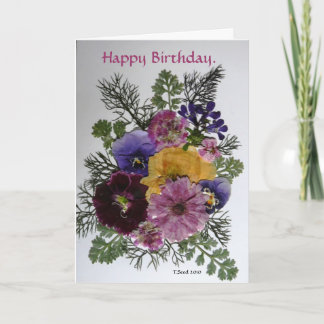 Happy Birthday Card. Card