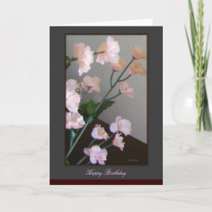 Happy Birthday Card - Cherry Blossoms