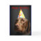 Happy Birthday card~Chocolate Lab