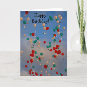 Happy Birthday Card: Fly high, feel free Card