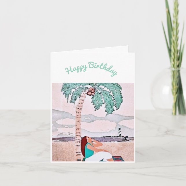 Happy Birthday Card For Her (Front)