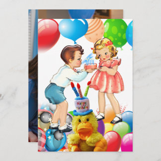 Happy birthday card for kids 