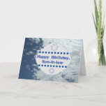 Happy birthday card for son-in-law clouds sky<br><div class="desc">Happy Birthday card for son-in-law clouds blue sky</div>