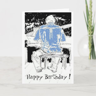 Happy birthday card for the music lover