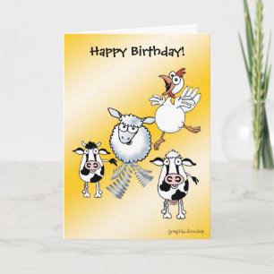 Happy Birthday card from group
