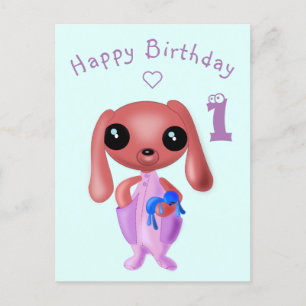 Happy Birthday Card - Funny Bird - Your Age / Year