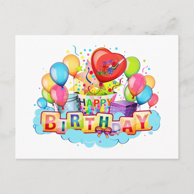 Happy Birthday Card (generic) (Front)