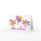 Happy Birthday Card Kids Bright Pansy Flower
