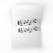 Happy Birthday Card Music Note Score White