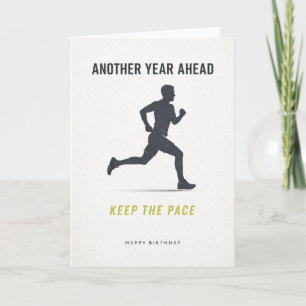 happy birthday card runner