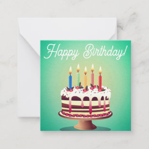 Happy birthday cards, cute, stock up! card