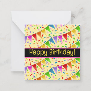 Happy birthday cards, cute, stock up! note card