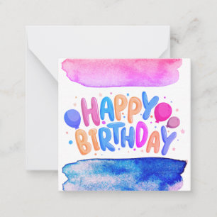 Happy birthday cards, cute, stock up! note card