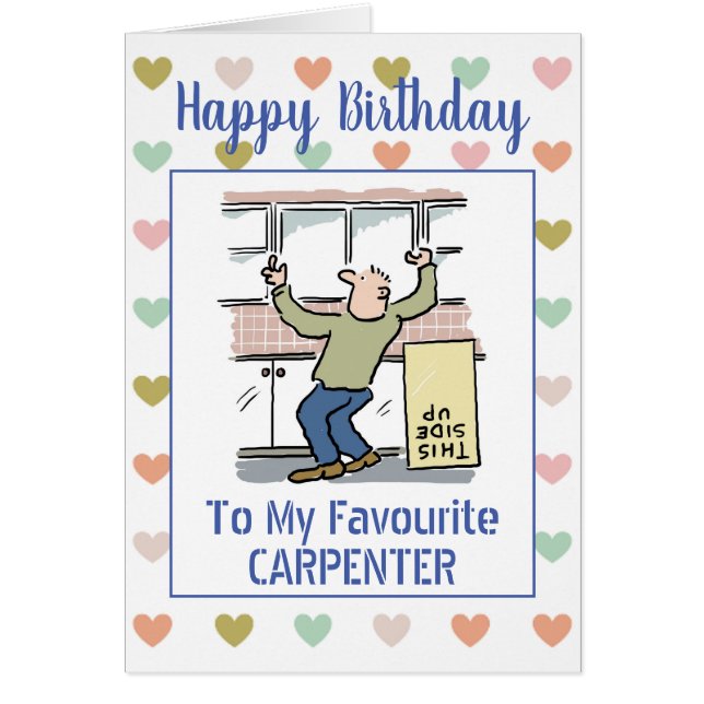 Happy Birthday Carpenter (Front)