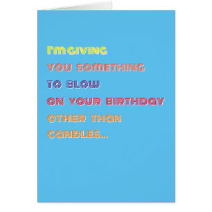 Happy Birthday Cash Money Funny Adult Humour Card