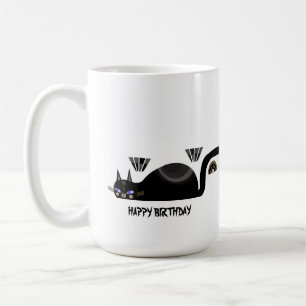 HAPPY BIRTHDAY CAT MUG