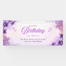 Happy birthday celebration Banner