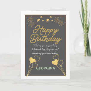 Happy Birthday Celebration Card