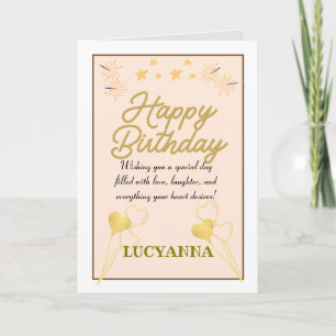 Happy Birthday Celebration Card