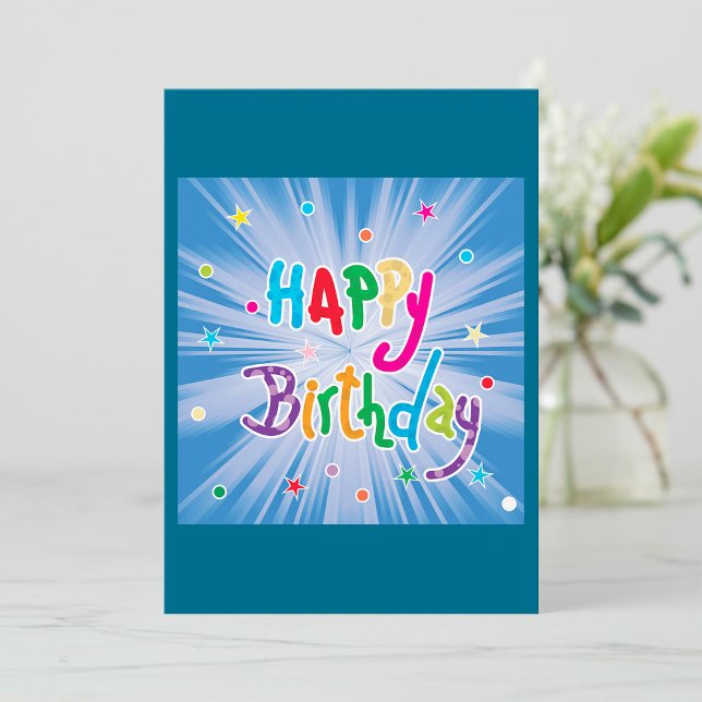 Happy Birthday Celebration Invitations (Creator Uploaded)