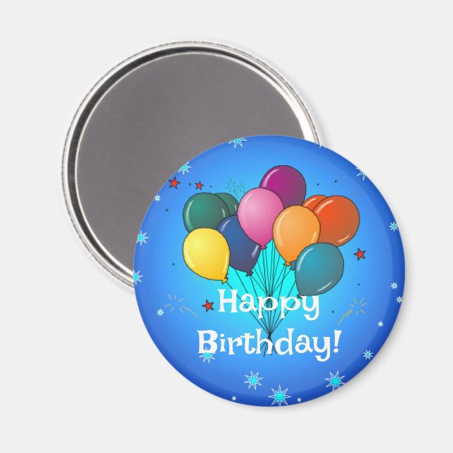 Happy Birthday celebration Magnet (Front/Back)