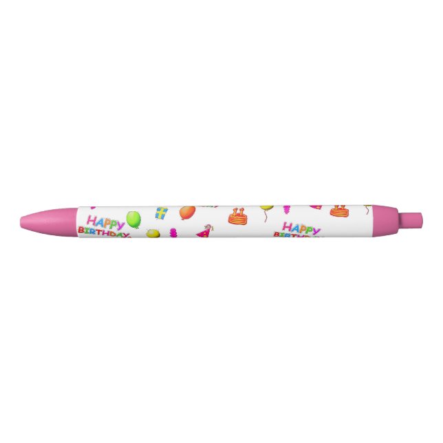 Happy Birthday Celebration Writing Pen (Front)
