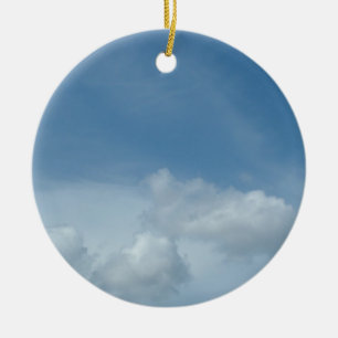 Happy birthday ceramic ornament