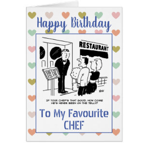 Happy Birthday Chef