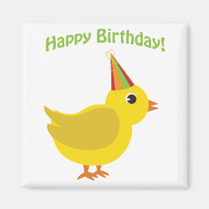 Happy Birthday! chick Magnet