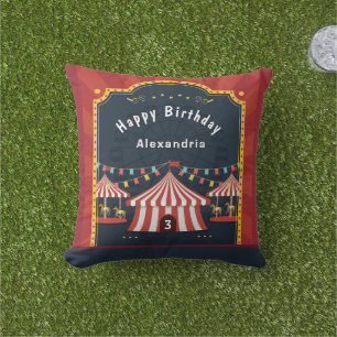 Happy Birthday Child Kid Fun Personalise Cushion