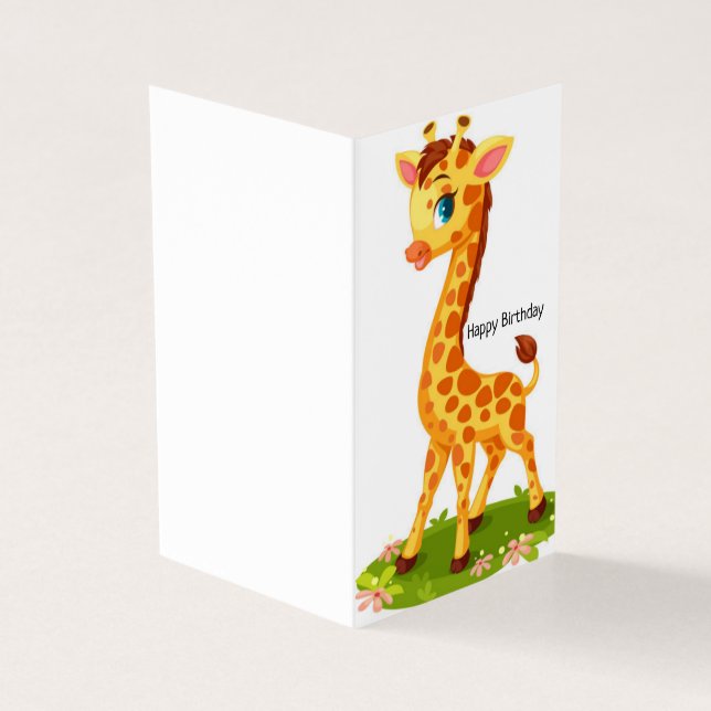 Happy Birthday - Children's Card (Outside)