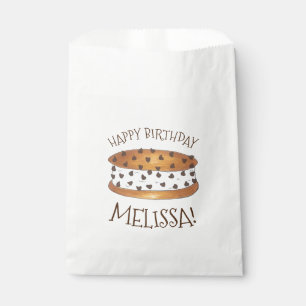 Happy Birthday Chipwich Ice Cream Sandwich Favour Bag