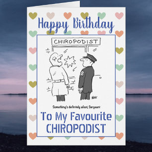 Happy Birthday Chiropodist