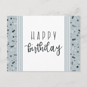 Happy Birthday, Chiropractic Postcard