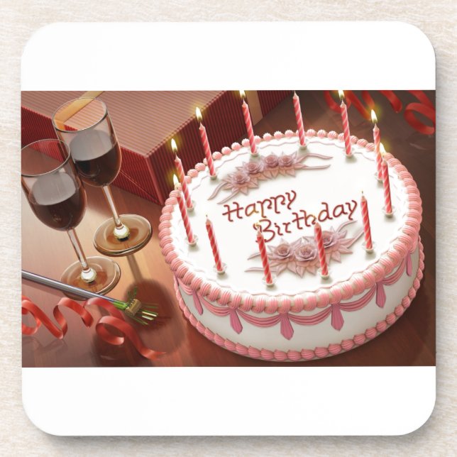 Happy Birthday! Coaster (Front)